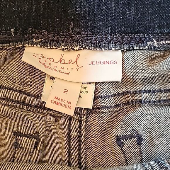 Maternity jeggings size 2 Isabel Maternity by Ingrid & Isabel - Picture 6 of 13